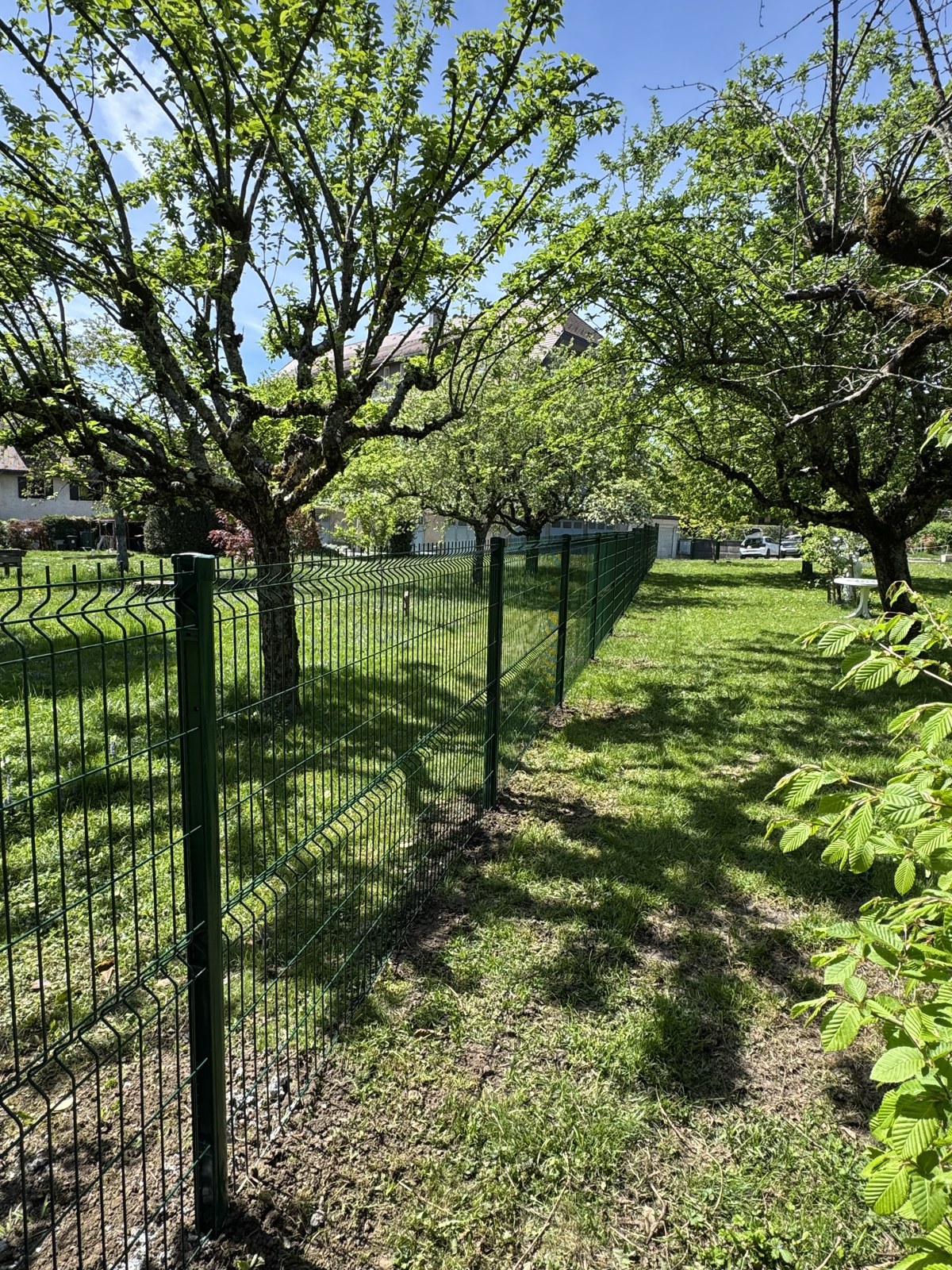 Pose de clôture & entretien de jardin — Annecy-le-Vieux