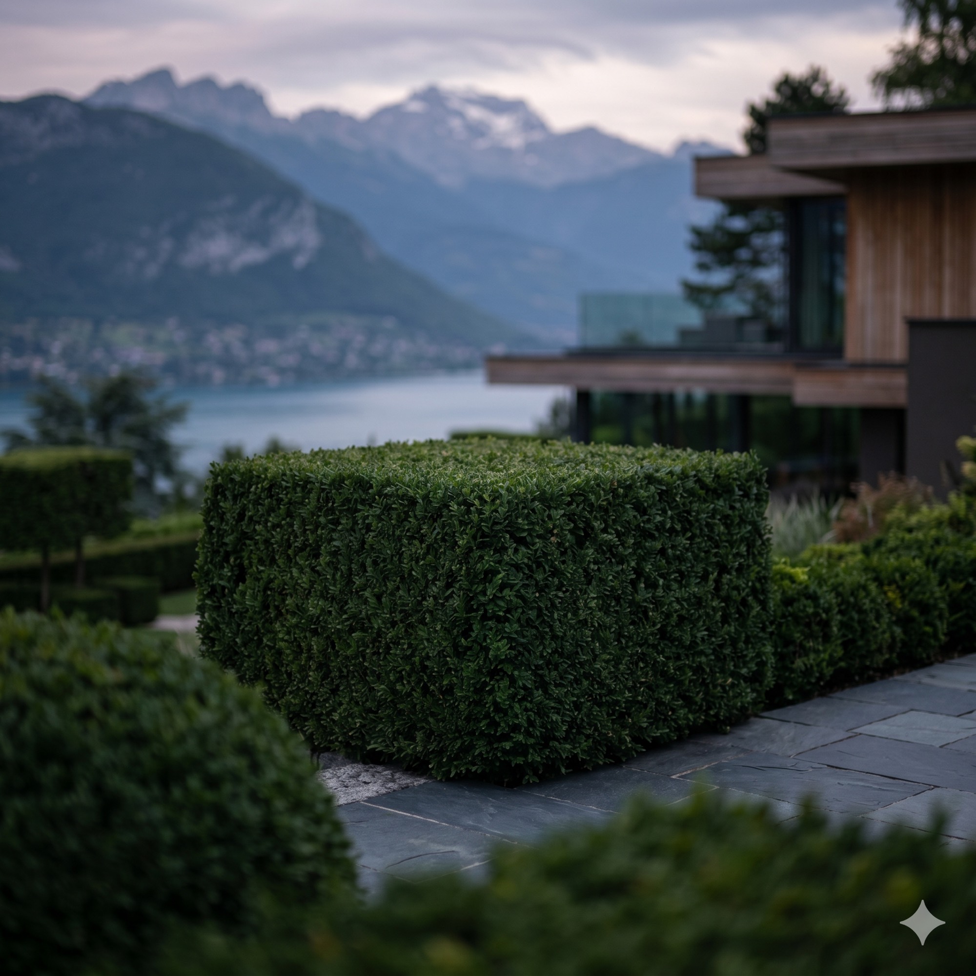 Jardin entretenu par Côté Lac Jardin